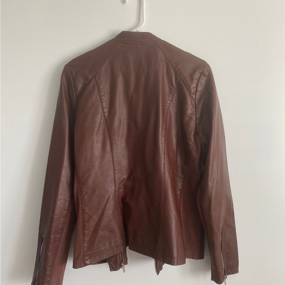 Worthington Faux Leather Jacket - Picture 3 of 5